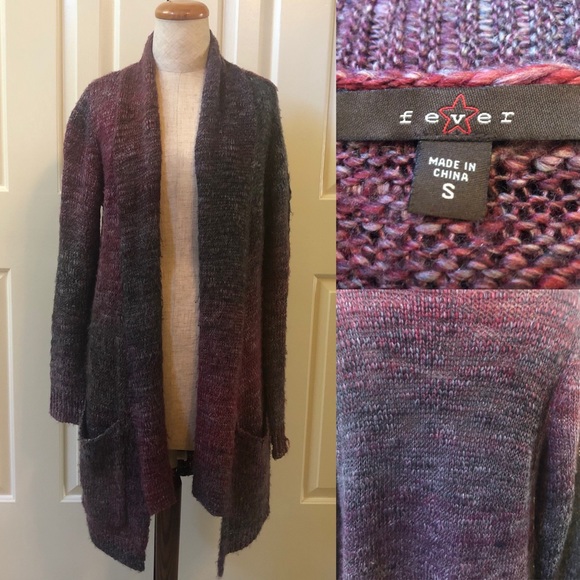 💥3 for $10💥 FEVER CARDIGAN - Picture 1 of 8